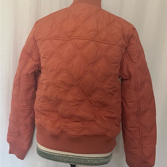 Calia Quilted 1/2 Zip Pullover in Apricot Aura (S) - Picture 7 of 8